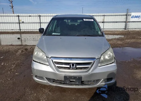 2007 Honda Odyssey Lx from USA, damaged, VIN 5FNRL38257B066805